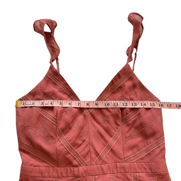 NWT The Jetset Diaries TJD Sz L Women's Getaway Moss Coral Striped Romper - Picture 11 of 15